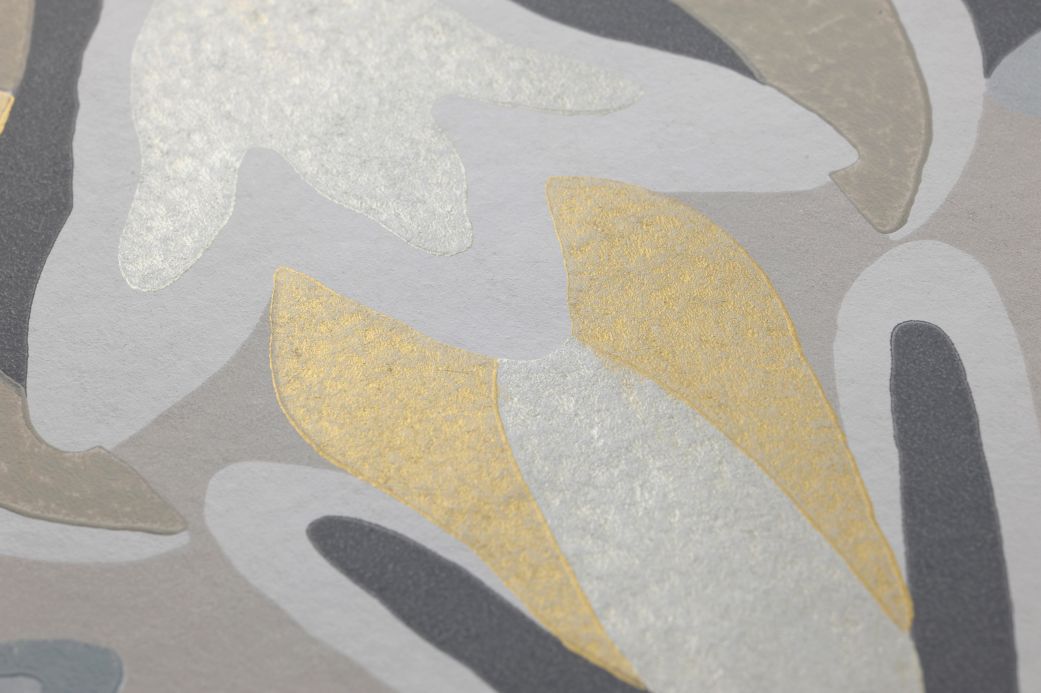 Wallpaper Wallpaper Jalis mint grey Detail View