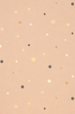 Papel pintado Stardust rojo beige claro A4-Ausschnitt