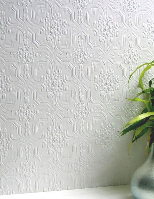 Paper-based Wallpaper Wallpaper Berkeley white Room View