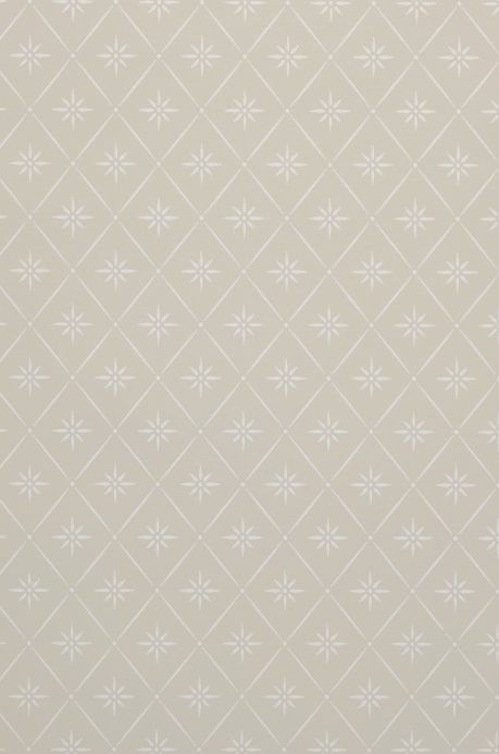 Geometric Wallpaper Wallpaper Martha light grey A4 Detail