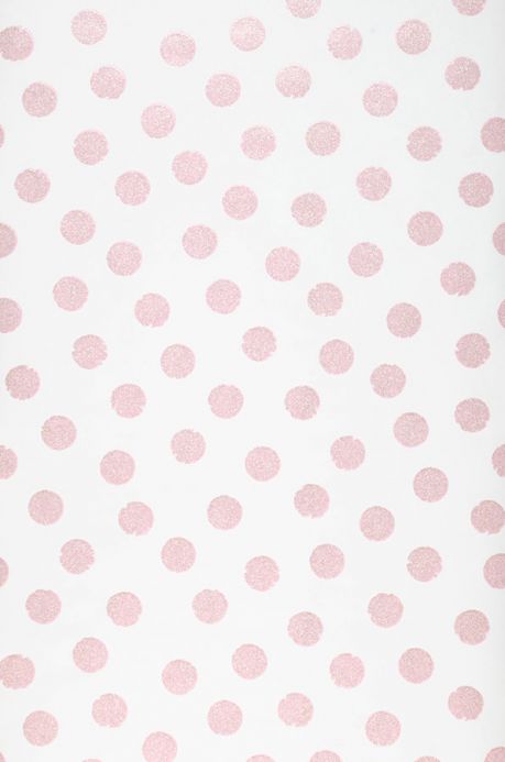 Papel de parede geométrico Papel de parede Corbetta rosa claro cintilante Largura do rolo