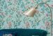 Papel pintado Miri turquesa pastel claro