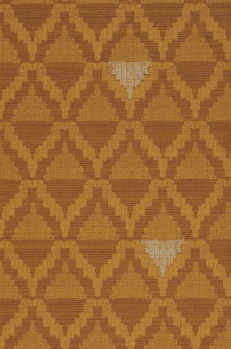 Brown Wallpaper Wallpaper Kurumba sand yellow A4 Detail