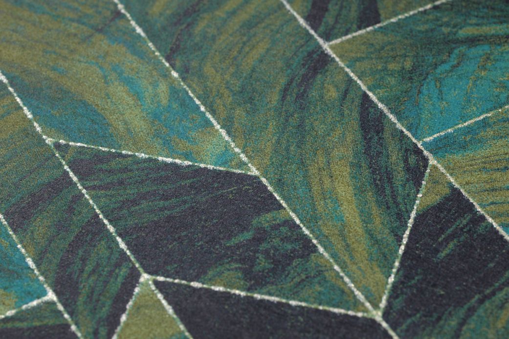 Black Wallpaper Wallpaper Orvallo shades of green Detail View