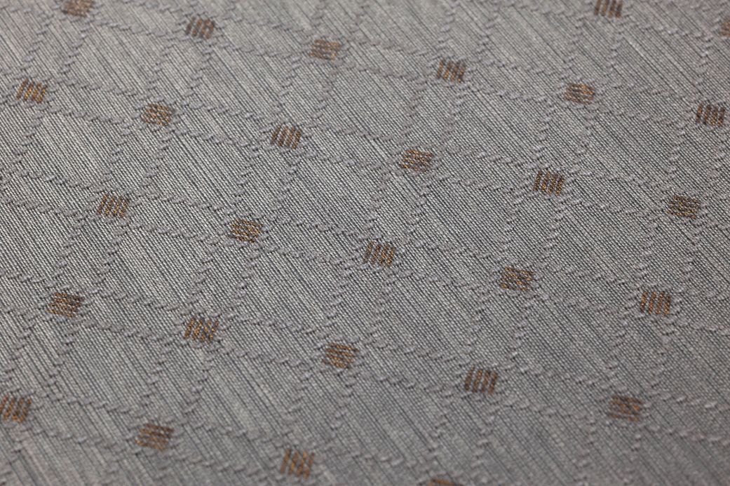 Textile Wallpaper Wallpaper Constantin beige grey Detail View