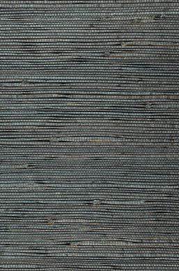 Tapete Grasscloth 13 Graublau A4-Ausschnitt