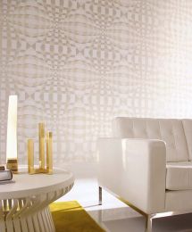 Wallpaper Illusion cream