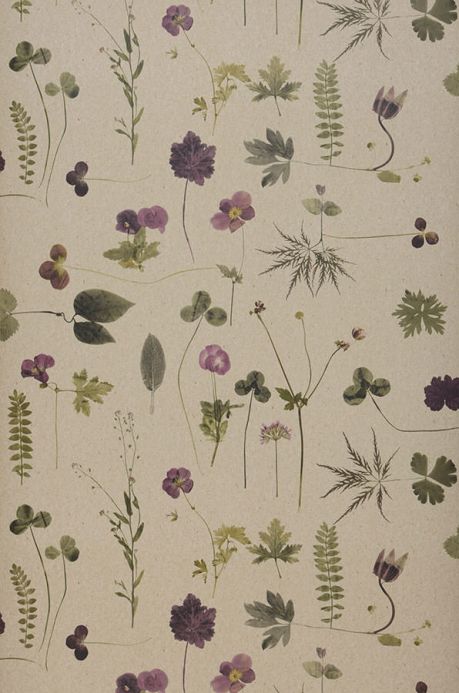 Archiv Wallpaper Tuina violet Roll Width