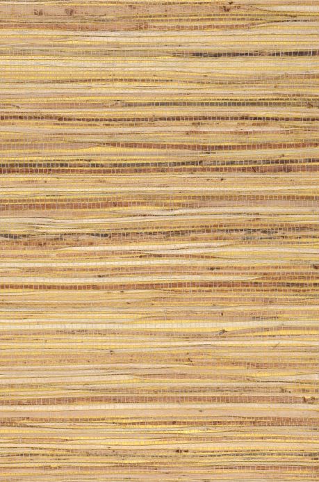 Paper-based Wallpaper Wallpaper Grass on Roll 02 beige A4 Detail