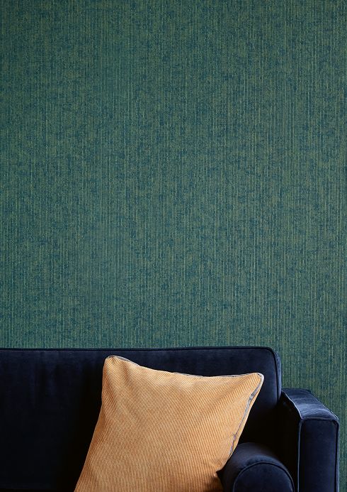 Modern Wallpaper Wallpaper Hotaru ocean blue Room View