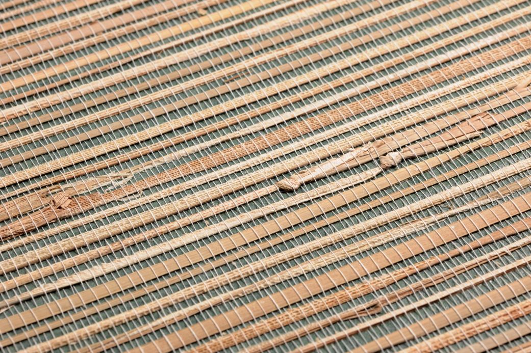 Papier peint naturel Papier peint Grass on Roll 08 crème Vue détail