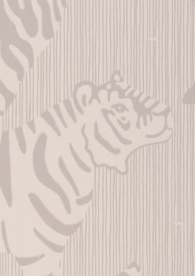 Safari Stripes beige grisáceo Muestra
