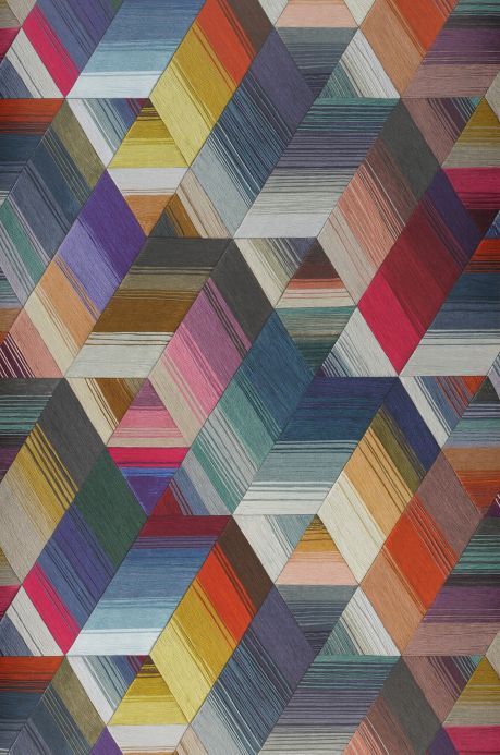 Geometric Wallpaper Wallpaper Nikita multi-coloured Roll Width