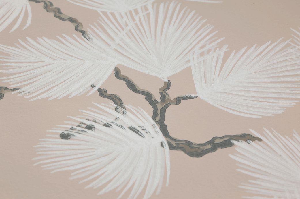 Papier peint de forêts et d’arbre Papier peint Pine coquille d'œuf Vue détail