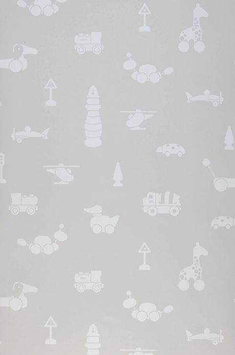 Children’s Wallpaper Wallpaper Kivia light grey Roll Width