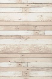 Wallpaper Shabby Planks grey beige