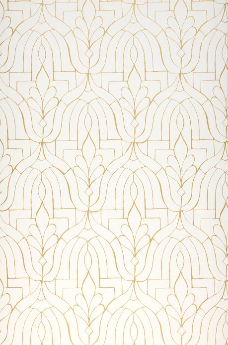 Wallpaper Wallpaper Lotus cream white Roll Width
