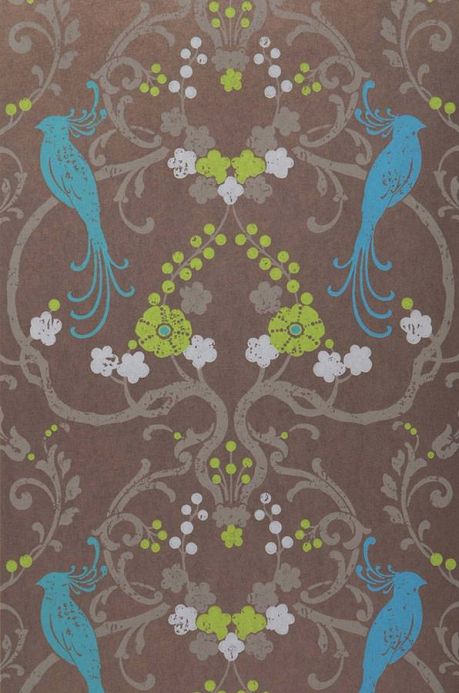 Archiv Wallpaper Bellona turquoise Roll Width