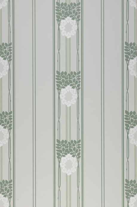 Art Nouveau Wallpaper Wallpaper Imke white Roll Width