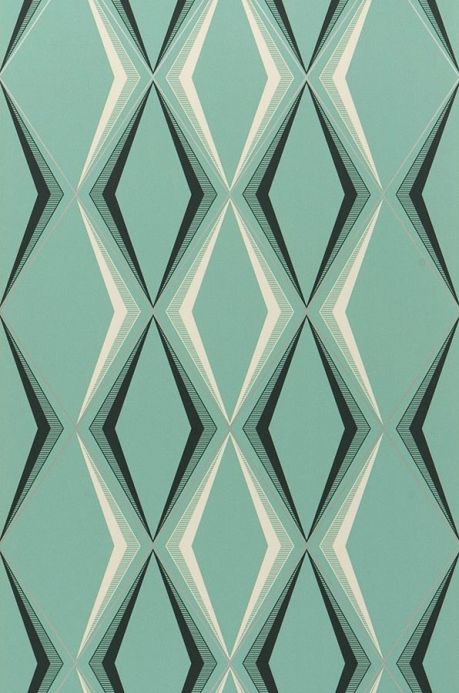 Wallpaper patterns Wallpaper Juno pale green Roll Width