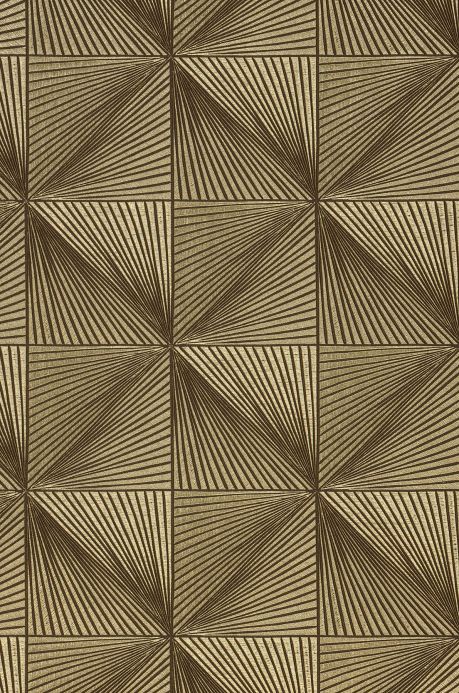 Geometric Wallpaper Wallpaper Tillas pearl gold A4 Detail