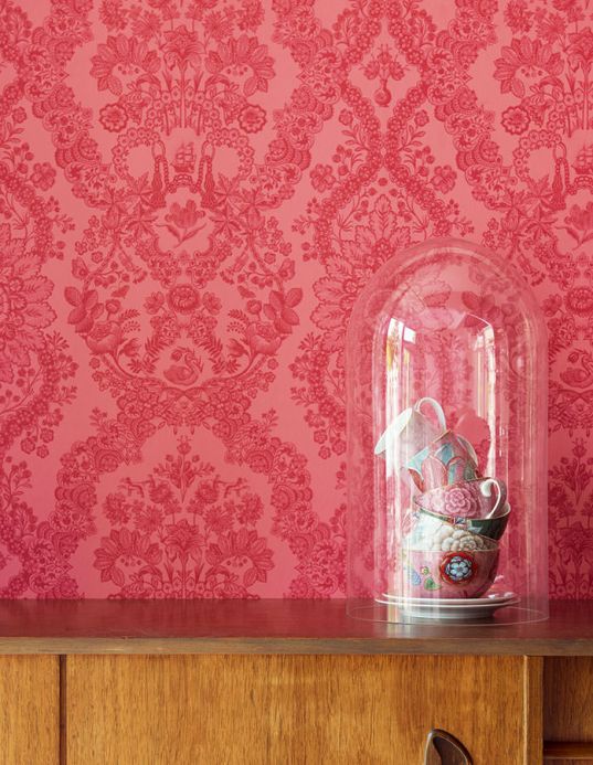 Archiv Wallpaper Nuria red Room View