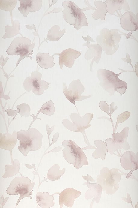 Floral Wallpaper Wallpaper Floresta pale grey brown Roll Width