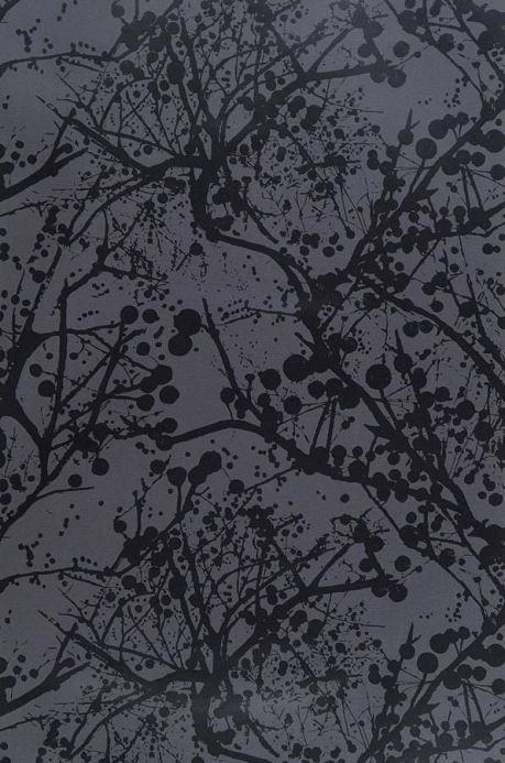 Archiv Papier peint Wilderness noir Largeur de lé