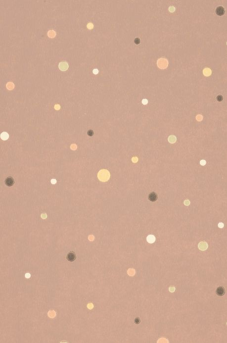 Majvillan Wallpaper Wallpaper Stardust light grey-violet A4 Detail