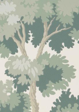 Raphael Trees Grüntöne Muster