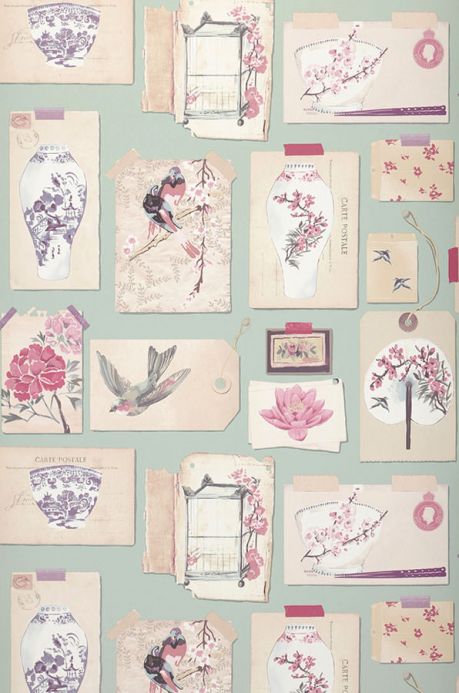 Archiv Wallpaper Belana antique pink Roll Width