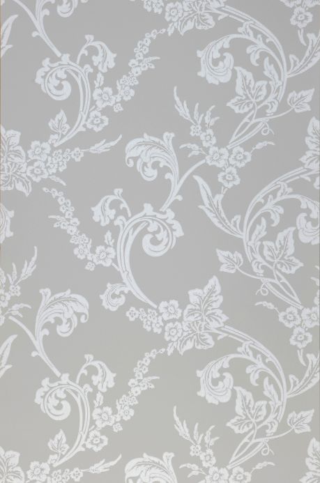 Classic Wallpaper Wallpaper Antonetti light grey Roll Width