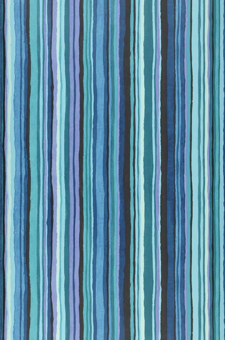 Turquoise Wallpaper Wallpaper Zeno turquoise blue Roll Width