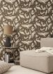 Wallpaper Birds of Happiness olive brown