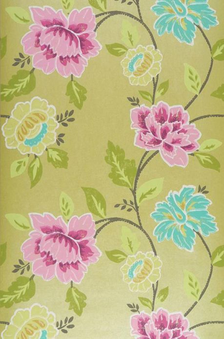 Archiv Wallpaper Forseti pastel turquoise Roll Width