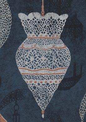 Yokata Grünblau Muster