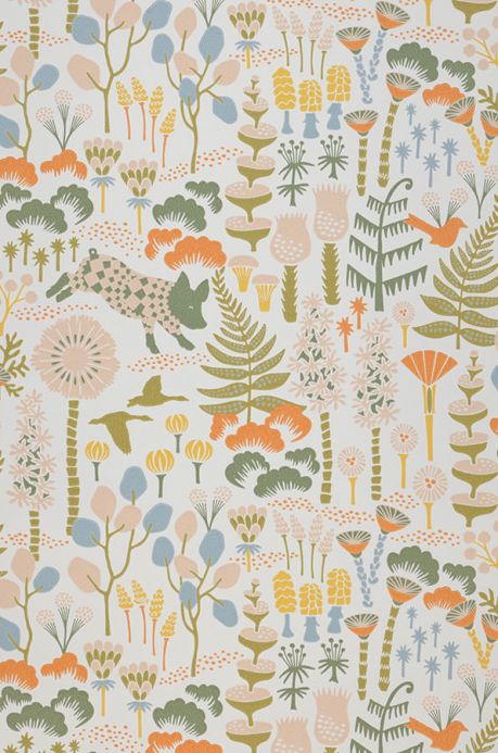 Botanical Wallpaper Wallpaper Eurissa cream Roll Width