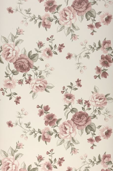 Floral Wallpaper Wallpaper Gunilla cream Roll Width