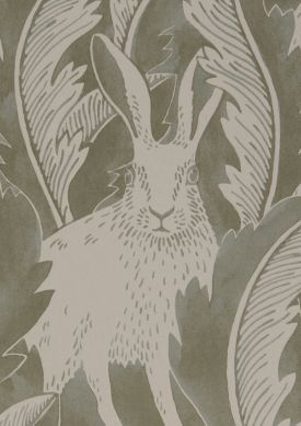 Hares in Hiding vert jonc L’échantillon
