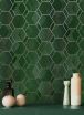 Papel de parede Opalino tons de verde