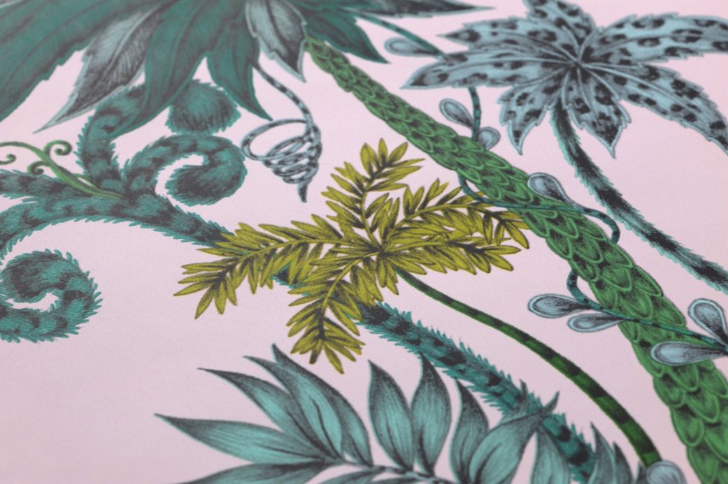 Archiv Papier peint Jungle Palms tons de vert Vue détail
