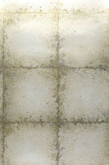 Papel de parede metálico Papel de parede Heilango bege acinzentado Largura do rolo
