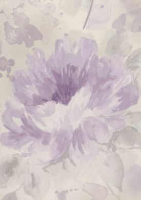 Charlaise pastel violet Sample