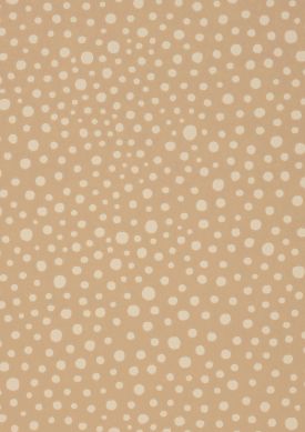 Dots light brown beige Sample