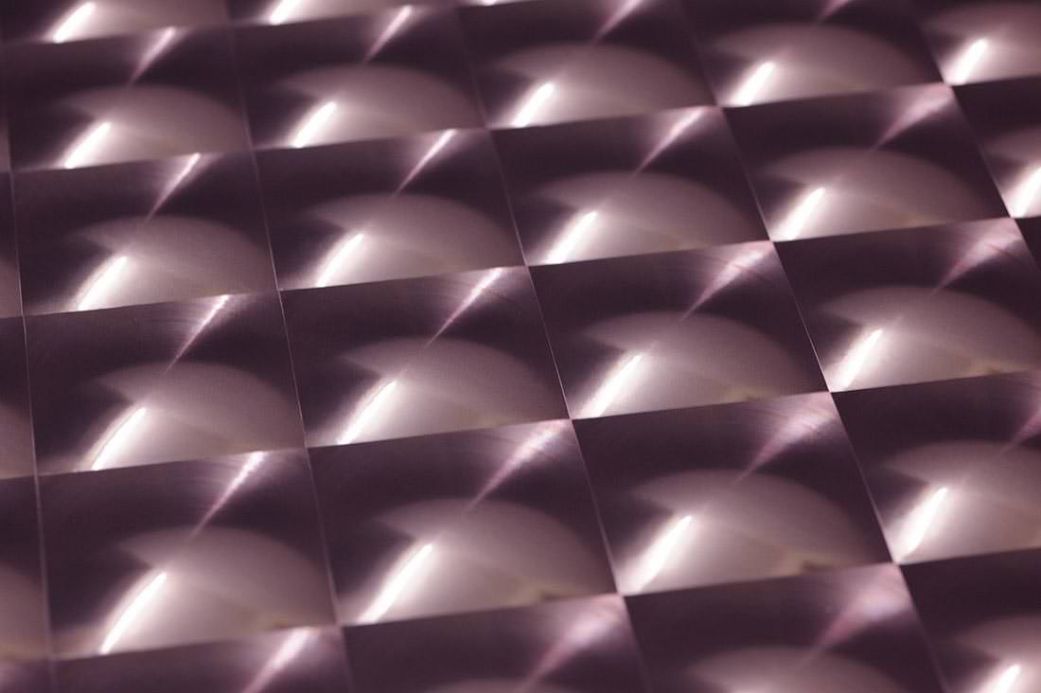 Papel de parede metálico Papel de parede Cassiopeia violeta lustre Ver detalhe