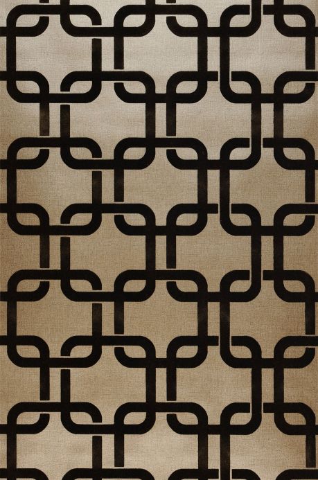 Archiv Wallpaper Gizmo brown gold Roll Width