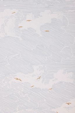 Papel de parede Skyward turquesa menta A4-Ausschnitt