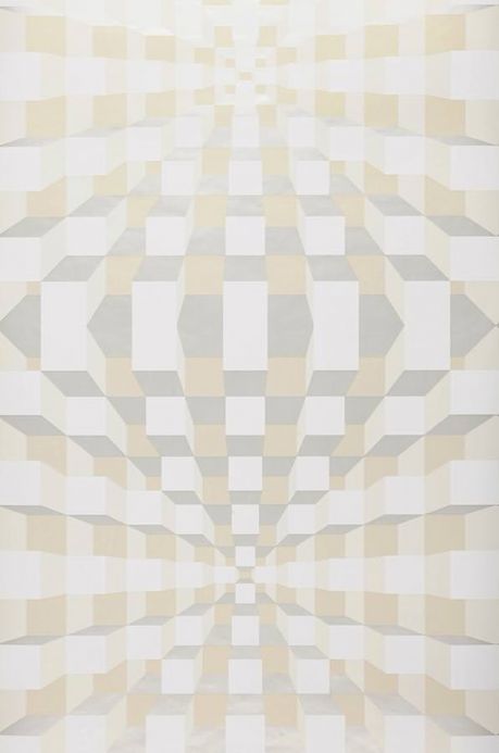 Archiv Wallpaper Illusion cream Roll Width