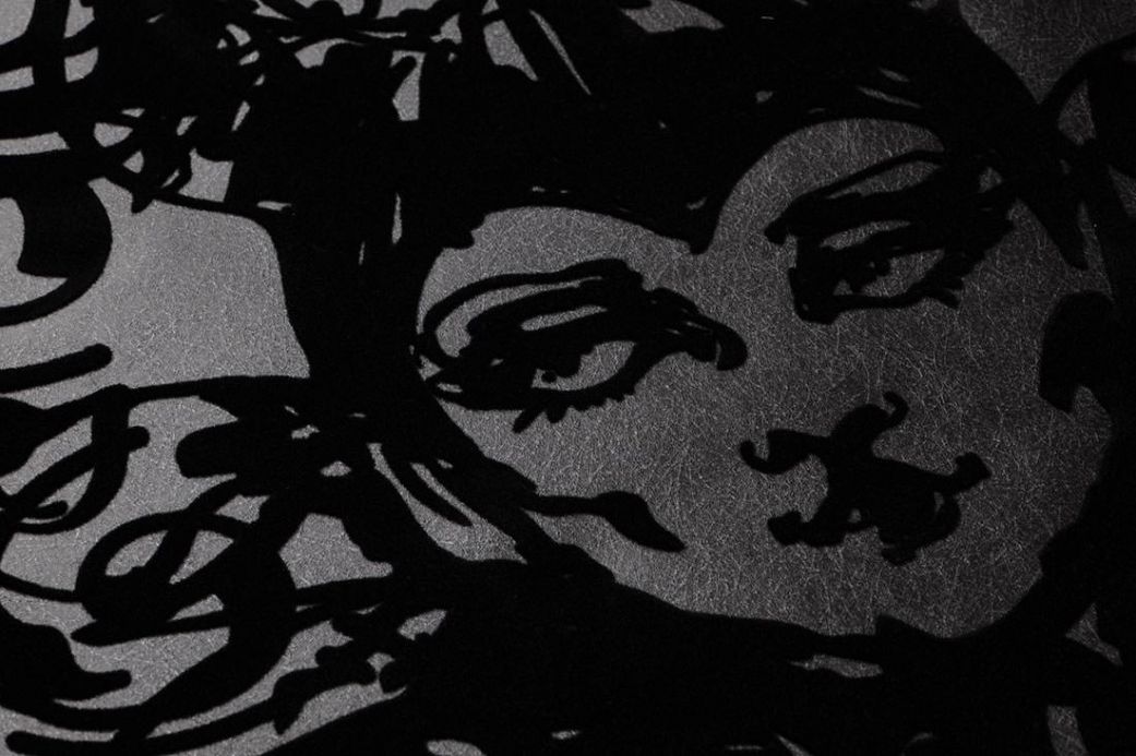 Archiv Papel pintado Venus negro Ver detalle