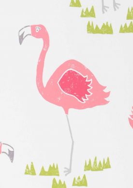 Flamingo Oasis rosa viejo Muestra